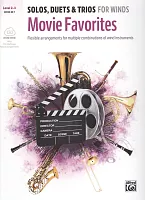 MOVIE FAVORITES: Solos, Duets & Trios for Winds + Audio Online / Horn in F + piano (PDF)