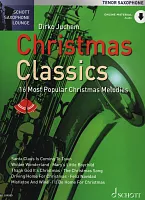 CHRISTMAS CLASSICS + Audio Online / tenorový saxofon a klavír