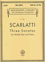 SCARLATTI: Three Sonatas for Double Bass and Piano