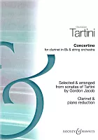 CONCERTINO by TARTINI GIUSEPPE / clarinet + piano