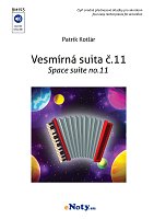 Kotlar: Space suite no.11 / four recital pieces for accordion