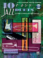 10 EASY JAZZ DUETS + CD - Eb istrument