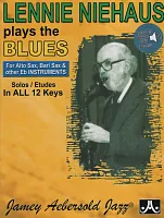 LENNIE NIEHAUS: Plays The Blues + Audio Online Eb instruments