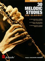 30 Melodic Studies for Clarinet / melodické etudy pro klarinet