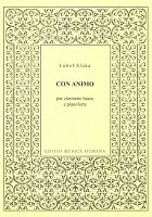 Sluka: CON ANIMO per clarinetto basso e pianoforte / basový klarinet a klavír