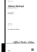 ALLELUIA MADRIGAL / SATB* a cappella