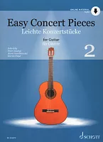 Easy Concert Pieces 2 + Audio Online / přednesové skladby pro mírně pokročilé kytaristy