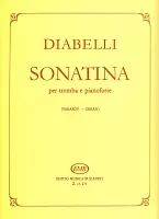 DIABELLI: SONATINA per tromba e pianoforte / trumpeta a klavír