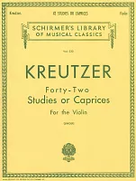 KREUTZER - 42 Studies or Caprices for the Violin