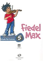 Fiedel Max 5 - Schule für Violine + Audio Online / houslová škola