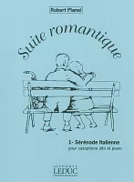 Planel: Suite romantique No. 1 - Sérénade Italienne / saksofon altowy i fortepian