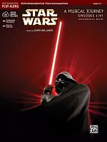 STAR WARS - A Musical Journey + Audio Online / housle a klavír