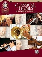 Easy CLASSICAL THEMES Instrumental Solos + CD / flute + piano (PDF)