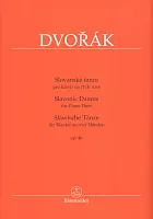 DVOŘÁK: Slovanské tance op. 46 / 1 klavír 4 ruce