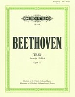 Beethoven: Trio Bb major (B-Dur) op. 11 / klarinet (husle), violončelo a klavír