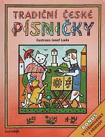 Tradiční české písničky (obrázky Josef Lada) + vystřihovánka / texty