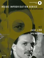 Inside Improvisation 3 - Jazz Line + Audio Online / škola improvizace pro všechny nástroje 3. díl