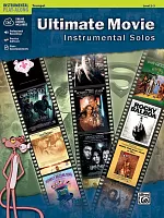 ULTIMATE MOVIE Instrumental Solos + Audio Online / trumpeta a klavír (PDF)