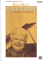 MARTHA MIER´S FAVORITE SOLOS book 1 / klavír