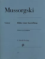 Mussorgsky: Pictures at an Exhibition (urtext) / piano