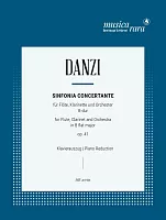 Danzi: Sinfonia Concertante in Bb major op.41 /  flet, klarnet i fortepian (redukcja orkiestrowa)