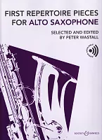 First Repertoire for Alto Saxophone + Audio Online / alto sax + piano