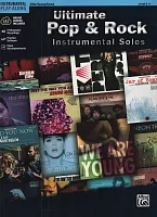 Ultimate Pop & Rock - Instrumental solos + Audio Online / altový saxofon a klavír (PDF)