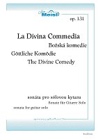 La Divina Commedia (op. 131) / sonata for guitar solo