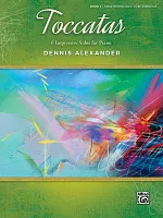 TOCCATAS 1 by Dennis Alexander / six impressive solos for piano