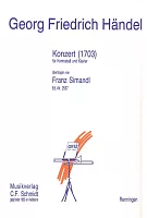 Handel, Georg Friedrich: Konzert (1703) / kontrabas a klavír