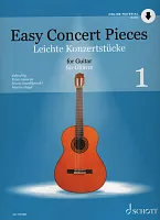 Easy Concert Pieces 1 + Audio Online / snadné přednesové skladby pro kytaru