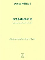 Milhaud: Scaramouche / alto saxophone and piano