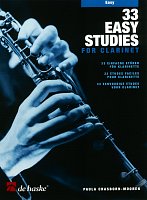 33 Easy Studies for Clarinet / snadné etudy pro klarinet