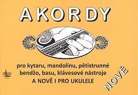 AKORDY (CHORDS) for guitar, mandoline, banjo, bass guitar, keyboards and ukulele