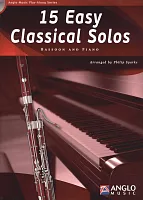 15 Easy Classical Solos + CD / fagot a klavír