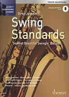 SWING STANDARDS (14 most beautifull swingin' ballads) + Audio Online / tenor sax & piano