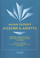 Allegro & Arietta by Milan Dlouhy / dwa flety proste i fortepian