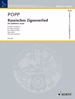 Popp: Russisches Zigeunerlied (Ruská cikánská píseň) / příčná flétna a klavír