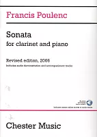 Francis Poulenc: SONATA for Clarinet and Piano + Audio Online