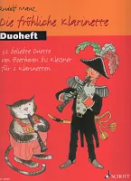 Die fröhliche Klarinette - Duoheft / easy duets for two clarinets