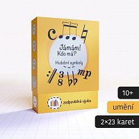 hrací karty - Já mám! Kdo má? / Hudební symboly