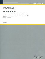 Vaňhal: Trio in E flat / klarinet, housle a klavír (violoncello, fagot)