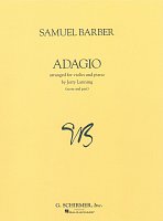 Barber: ADAGIO Op.11 / violin and piano