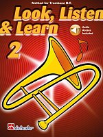 LOOK, LISTEN & LEARN 2 + Audio Online method for trombone