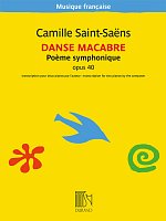 Saint-Saens: Danse Macabre (Symphonic Poem) op. 40 / 2 pianos 4 hands