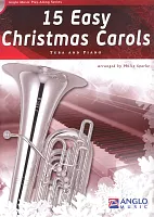 15 Easy Christmas Carols + CD / tuba a klavír