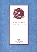 WEBER RONDO op.34 / klarinet a klavír