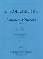 Hollaender: Leichtes Konzert op 62 / violin and piano