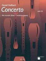 Hellbach: Concerto + CD / alta zobcová flauta (priečna flauta) a klavír