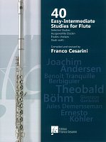 40 Easy-Intermediate Selected Studies for Flute / příčná flétna - výběr etud